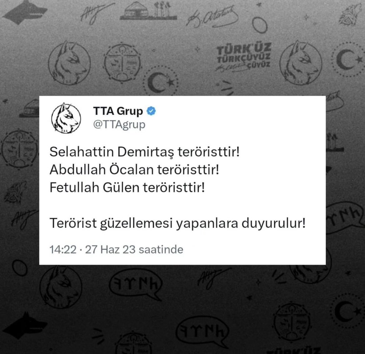 Aksini iddia eden orul orul teröristtir. 🤘🤘🤘