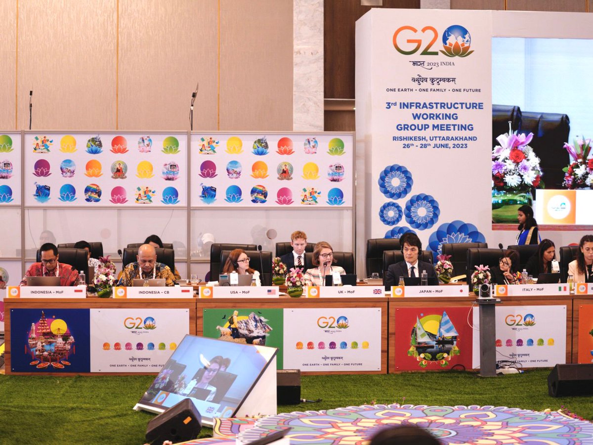 g20org's tweet photo. @FinMinIndia @PIB_India @MIB_India @PIBDehradun @LtGenGurmit @pushkardhami @ukcmo @UTDBofficial @iccr_hq @incredibleindia As part of Session 4️⃣ at the 3rd #IWG Meeting, delegates discussed upon 'Enhancing Access to Urban Services and Opportunities' to pave the path towards inclusive cities.

#G20India https://t.co/lhxUrzr0V5