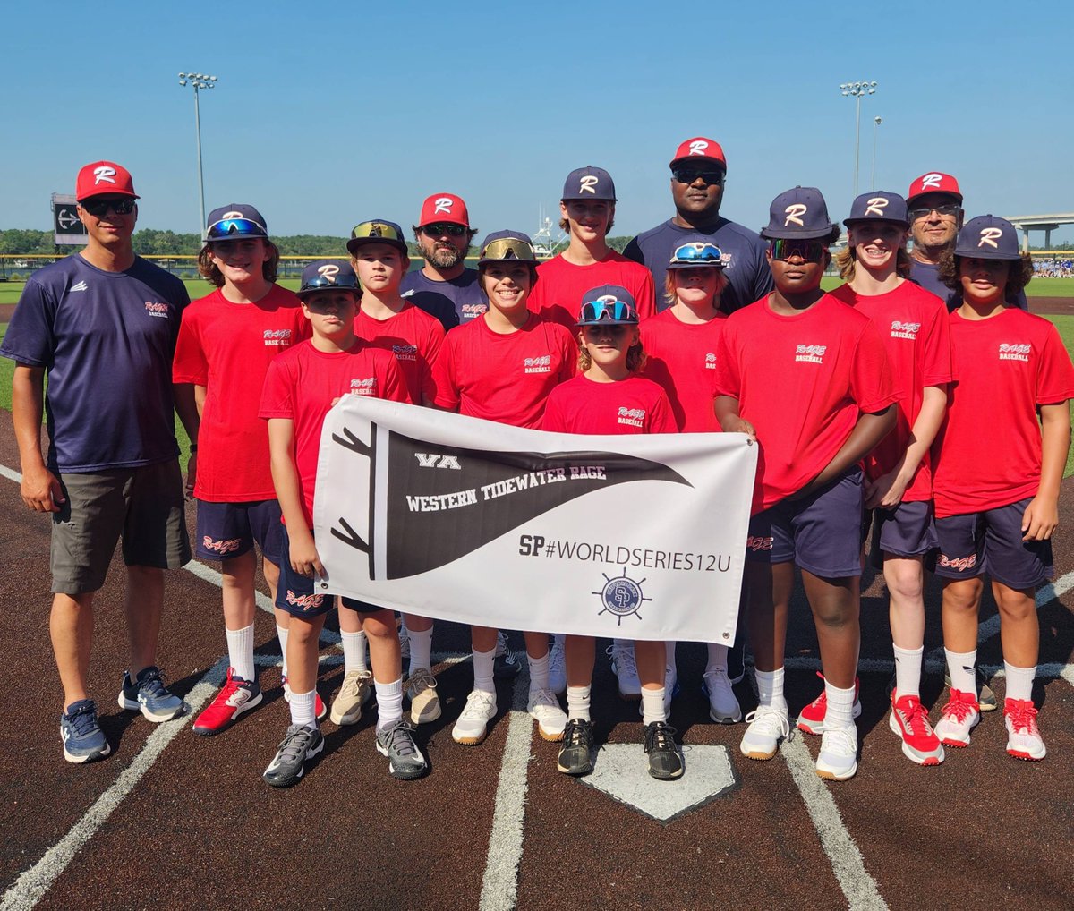 Welcome #WesternTidewaterRage from VA

12u SP#WorldSeries