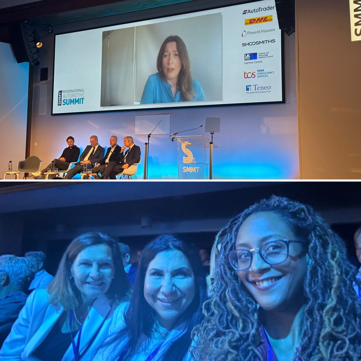 @KemiBadenoch @SMMT The automotive sector has an image problem says Julia Muir @Auto30Club Glamourisation of the industry is needed to address workforce challenges … some of us are there already! There are many amazing, talented, great mentor, women across our sector #SMMTSummit