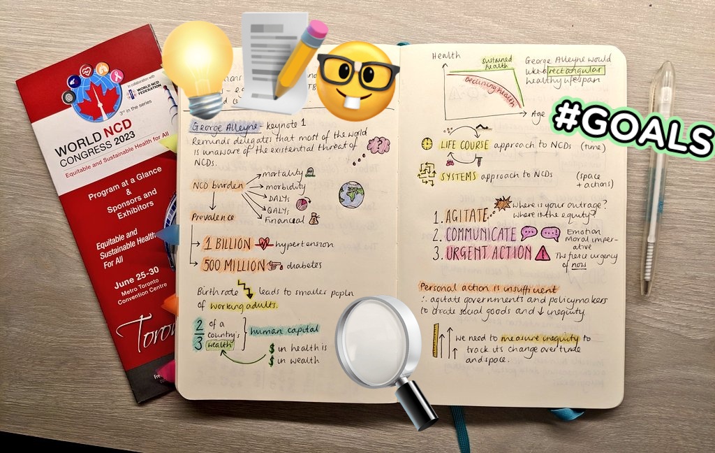 Izzy Bandurek (@izzybandurek) on Twitter photo 🎨 A few notes on the fly during Sir George's keynote (colours & emojis added after!)
✨📝 More today from the World NCD Congress
#NCDs #ImpSci <a href="/gacd_media/">Global Alliance for Chronic Diseases (GACD)</a> #Policy #Impact #Research 🎨 A few notes on the fly during Sir George's keynote (colours & emojis added after!)
✨📝 More today from the World NCD Congress
#NCDs #ImpSci <a href="/gacd_media/">Global Alliance for Chronic Diseases (GACD)</a> #Policy #Impact #Research