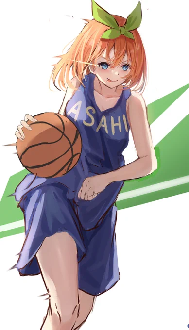 スポーツ大好き四葉! #五等分の花嫁 #中野四葉 #イラスト