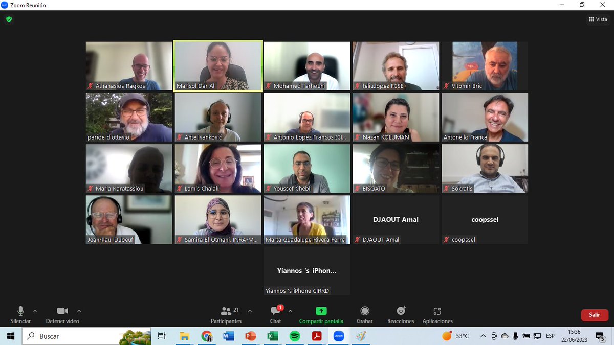 pastinnova's tweet photo. ๐ฝ๐ฅPASTINNOVA 3rd PPMP meeting was held on Thursday, 22nd of June 2023 via Zoom platform.
๐ช๐๐๐
#PASTINNOVA #Mediterranenpastoralism #Shepherdslife #Valuechainofpastroalproducts #RegionalLivingLabs #H2020 #PRIMAMED #PRIMA https://t.co/3agIOQ7qxR