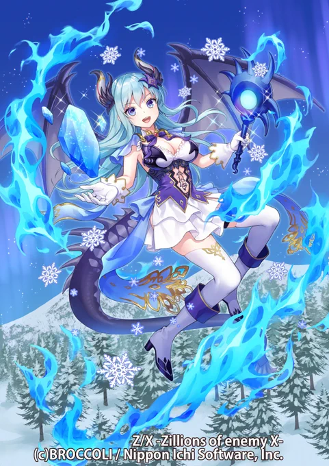 数日空いてしまいましたが…6/22日発売のZ/Xエクストラパック第40弾にて「凍刻獄 リヴァイアサン」を描かせていただきましたよろしくお願いいたします! #ZX_TCG