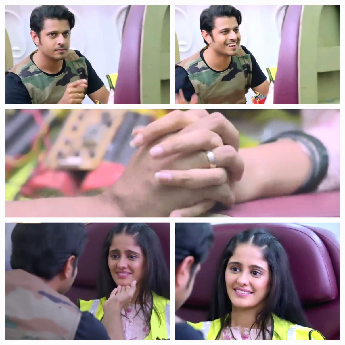 Virat heard the approaching footsteps of death every moment ,but made sure only his words coated with love reached her ears...
And Sai literally escaped reality while reminiscing memories in his eyes🥺

This scene will be very special for me❤️
#GhumHaiKisikeyPyaarMeiin 
#SaiRat