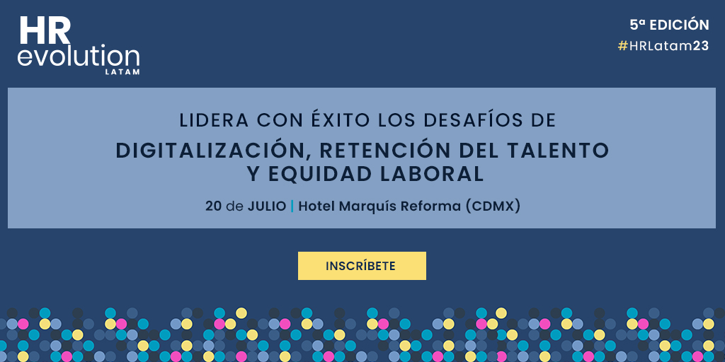 🤩 El 20 de julio en CDMX podrás disfrutar del #evento referente para los #RRHH.

#HRLatam23 celebra su 5ª edición:
✔️ +15 Oradores
✔️ +200 Asistentes para compartir experiencias
✔️ 4 Partners Tecnológicos

¿Quieres asistir? Consigue tu entrada ➡️ bit.ly/3MXSnYv