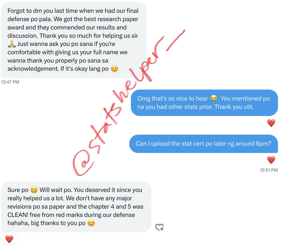 We were able to help once again achieve BEST RESEARCH PAPER ❤️