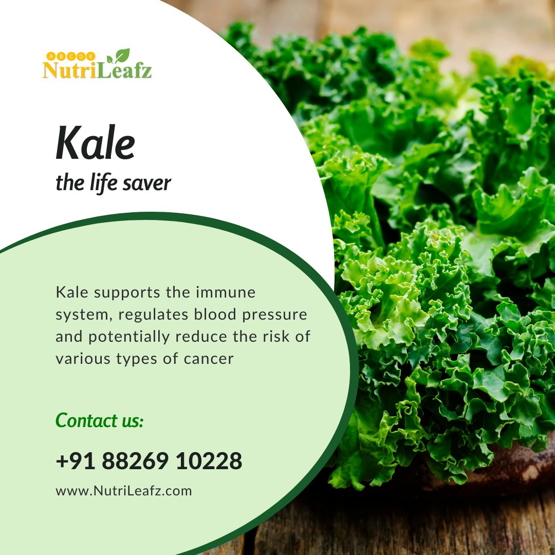 nutri_leafz's tweet photo. Benefits of kale 🥬
Greens are good for our body and we know that but when that beauty comes to your plate and you can't resist it knowing it's benefits makes it much more healthier for your body 
Enjoy the greens 
Follow us @nutrileafzfreshfarm https://t.co/8PPrgbOyky