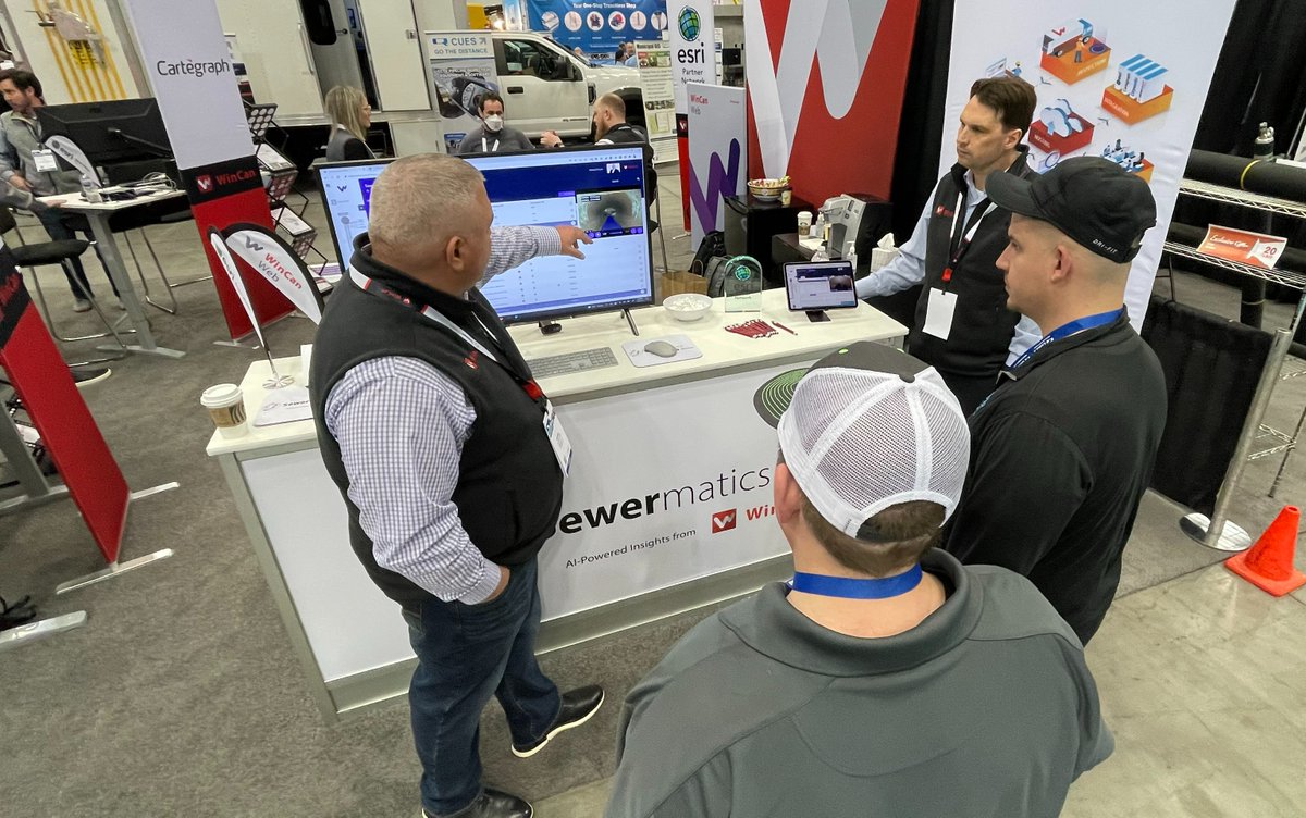 Planning to attend the 2023 WEF Collection Systems Conference? Be sure to check out the WinCan booth (#513) to see our cloud-based work management and AI-powered defect coding, all built into one PACP-certified platform. 
#Sewerinspection #WEFCollections #AI #Wastewater