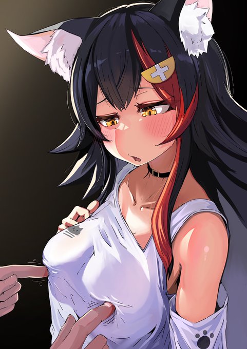 #ほっぺの斜線は可愛い
恥ずかしがってるシチュは特に可愛い 