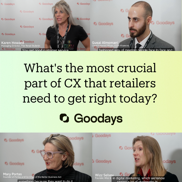 WATCH: What's the CX Secret Sauce? ✨

We asked the retail industry's top change-makers to share their secret for #CX success.

👉 Here's what they had to say… community.goodays.co/en/blog/whats-… 

#RetailNews #customerexperience #blog