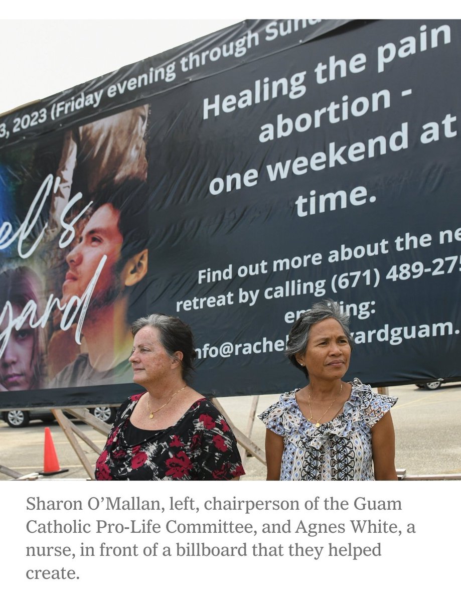 CulturamVitae's tweet photo. @socofstseb Guam Pro-lifers, including my wife, spent hours with the reporter, but their message was deliberately obscured by him. https://t.co/74O15FrHnA