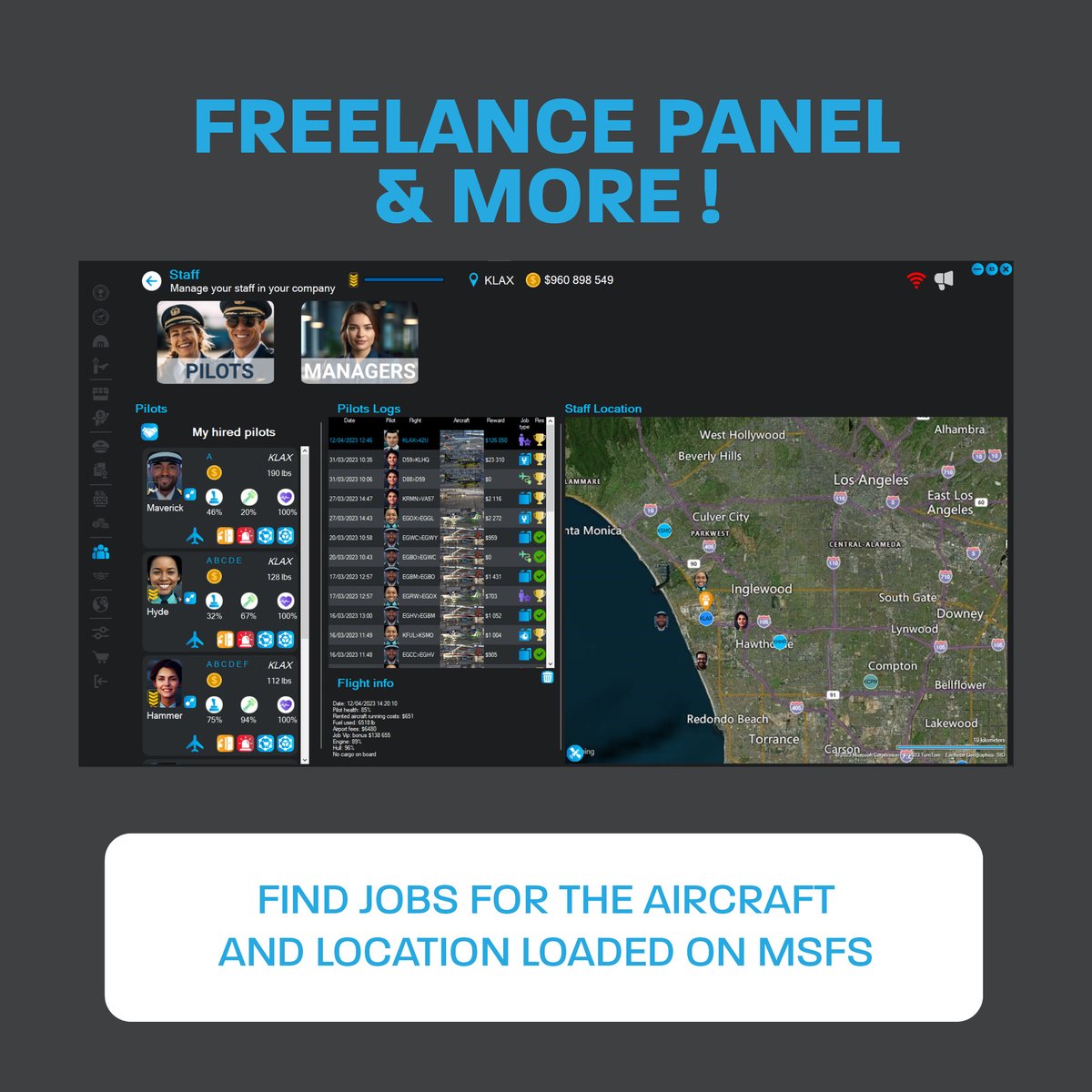 NeoFly11's tweet image. NeoFly4, a free career addon for MSFS2020 is out  !
#neofly #msfs2020 #flightsimulator @AsoboStudio