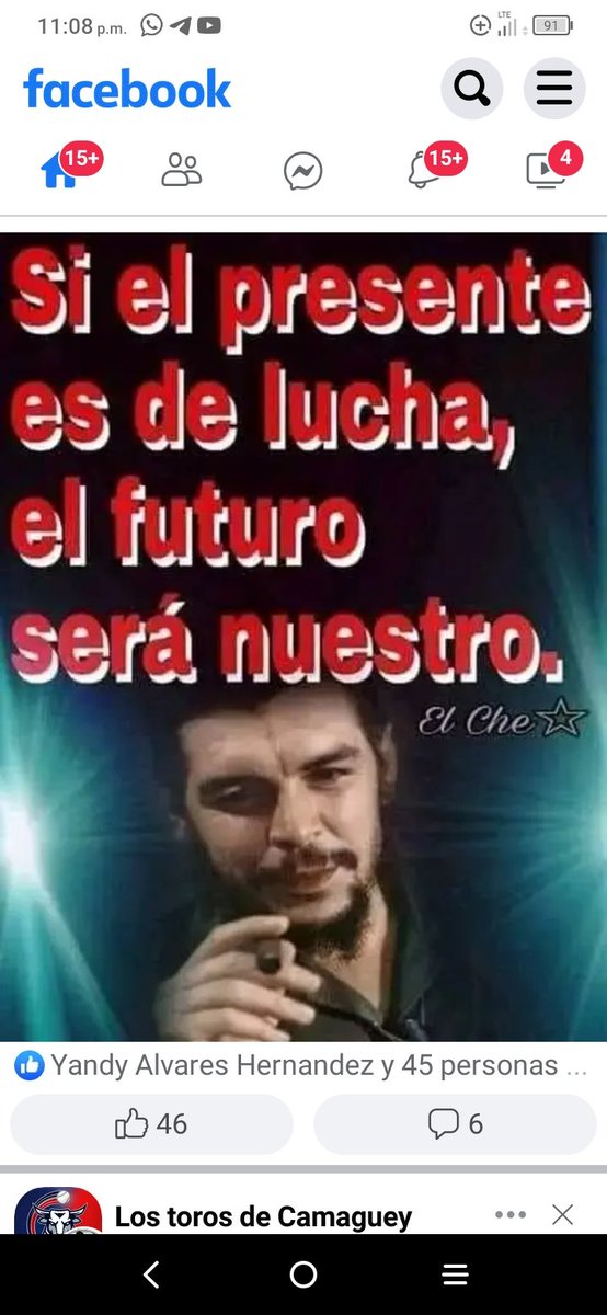 Con esta máximas de nuestro Guerrillero Heróico Ernesto Che Guevara #Cuba avanza y se recupera. #FuerzaDelPueblo #Camagüey #Guaimaro.
