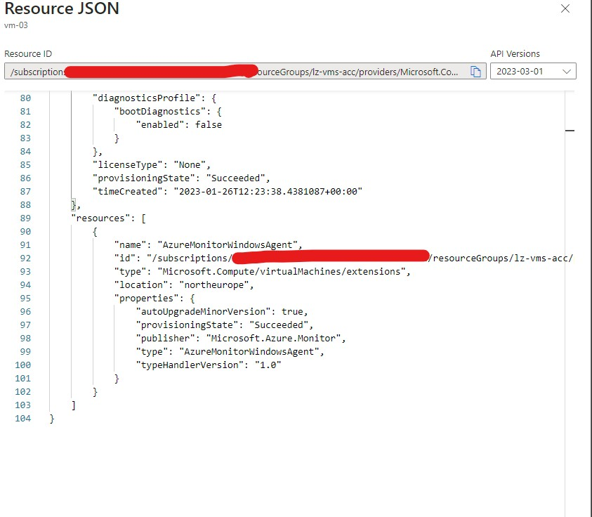 StanZhelyazkov's tweet photo. This is new in JSON view - showing child resources #Azure #AzureManagement https://t.co/miHdE8a3ey