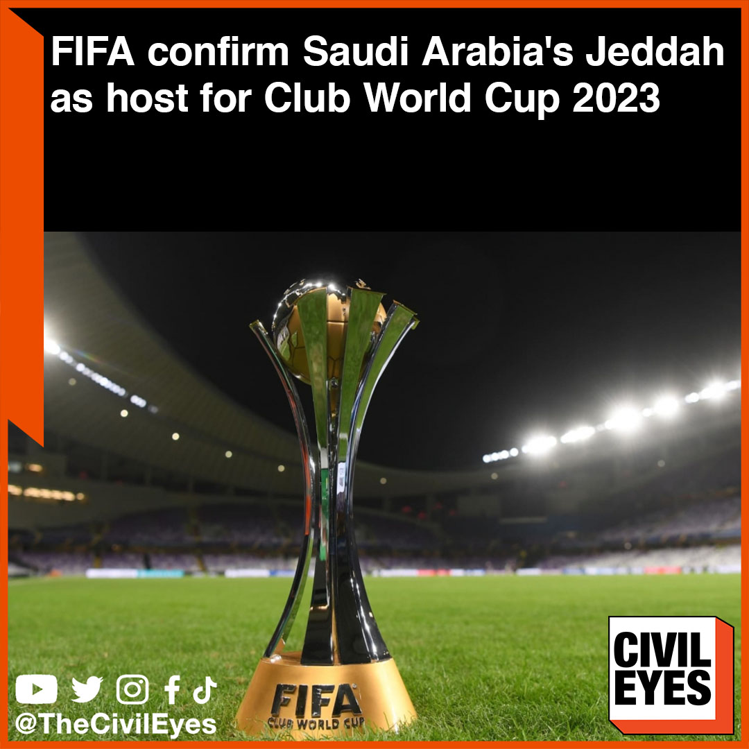 Saudi Arabia's Jeddah city will host the 2023 #FIFAClubWorldCup. The seven-team event will take place on December 12-22. #theCivileyes