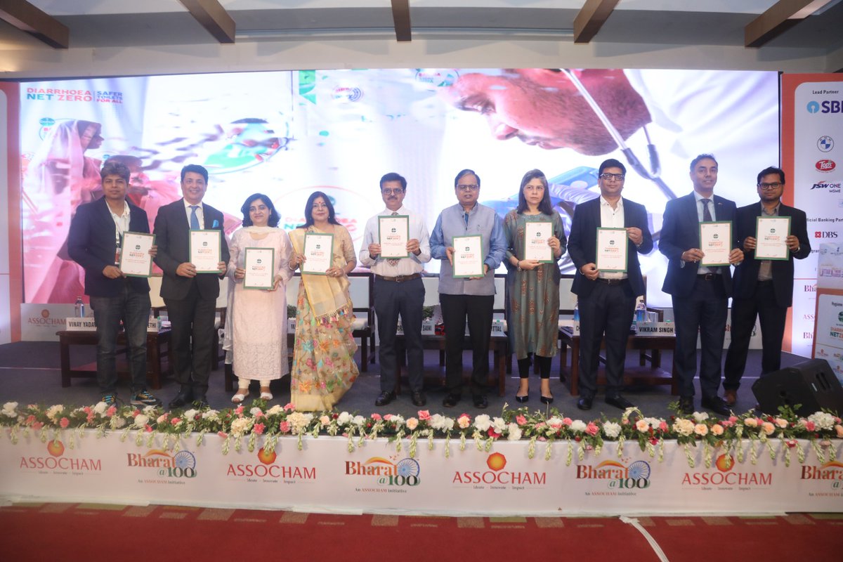ASSOCHAM4India's tweet photo. A knowledge report on 'Purpose Led Investment for Uttar Pradesh' was released by the panelist during the ongoing #ASSOCHAMUPMSMESammlean.
#ASSOCHAM #KnowledgeReport #UP
#DettolDiarrhoeaNetZero #DettolBanegaSwasthIndia #ZeroDiarrhoea #HealthierCommunities #UP #Health #Hygiene #Reckitt #HandHygiene
@g20org,@minmsme, @MeNarayanRane, @bpsvermabjp, @myogioffice, @UPGovt, @PIBIndiaMSME, @upmsme, @maliniawasthi,@PoojaAhluwalia, @DettolDNZ,@TheOfficialSBI,@RuPay_npci,@EY_India,@radicokhaitan,@DNB_India,@bmwindia,@VGuardOfficial,@sidbiofficial,@sbigeneral,@Utkarshbank,@SunSourceENERG,@TheAyurvedaCo_,@TataPower,@DBSBankIndia,@aiai_india,@ceamaindia,@glbajaj,@mumbai_tait,@CSJMIF,@TMMA_India,@amityincubator,@JETRO_InvestJP,@the_yarn_bazaar,@iet_lucknow,@inif_abesec,@TopsSocial,@mahabank,@YESBANK,@wwepcindia,@ShardaLaunchpad
