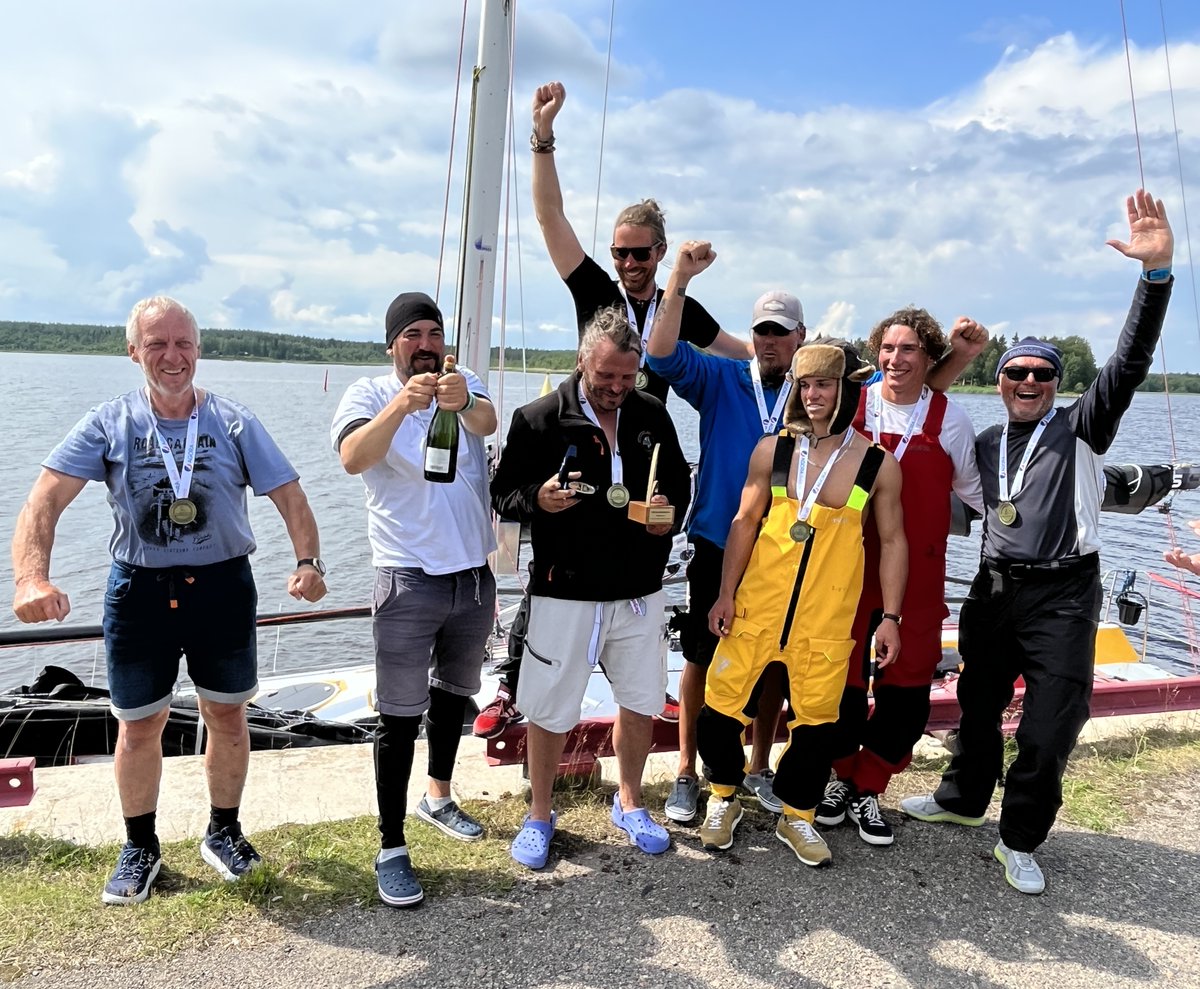 WET ONE sets the first IRC record, winning line honours monohull at MidsummerSail with sailed time 
of 05 : 23 : 16 : 27 and corrected time 07 : 02 : 03 : 59
#midsummersail #balticnonstop #musto #hansestadtwismar #töre #balticsea #ircrecords #heartoflapland #balticrace #offshore…