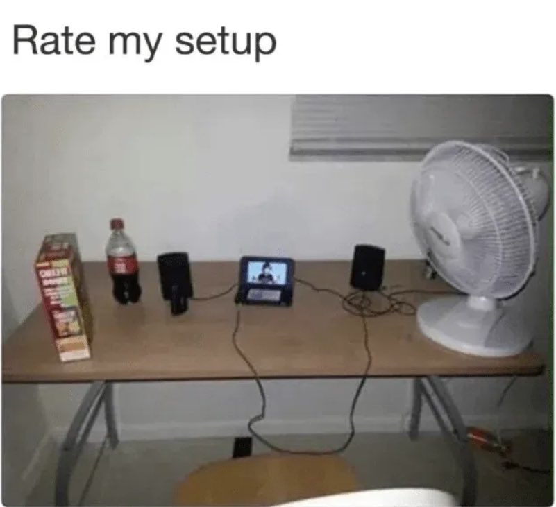 2wavyEsports's tweet image. No wonder he is always on smoke 💨💨 great gaming setup from @s1rocco #2evil #s1roccoishim