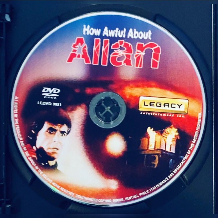 #NewArrival! How Awful About Allan (DVD, 2005) Anthony Perkins Horror Thriller 1970 #TVMovie

rareflicksplus.com/all-products/o…

#HowAwfulAboutAllan #DVD #DVDs #AnthonyPerkins #Horror #Thriller #70s #70smovies #flashback #physicalmedia #dvdwebsite #movies #films