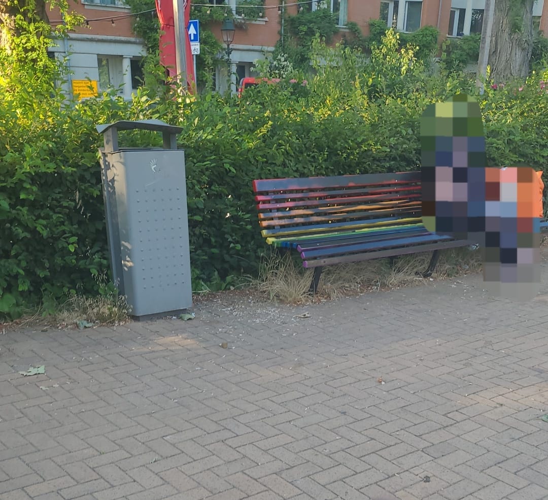 Helaas is #Pride nog steeds nodig.

Gisterochtend werd een kunstwerk in Delft besmeurd met een hakenkruis en gisteravond werd ook het regenboog bankje bij het Huigenspark opnieuw beklad. 

Zolang intolerantie blijft bestaan, blijven wij strijdvaardig. 
cochaaglanden.nl/steunons/