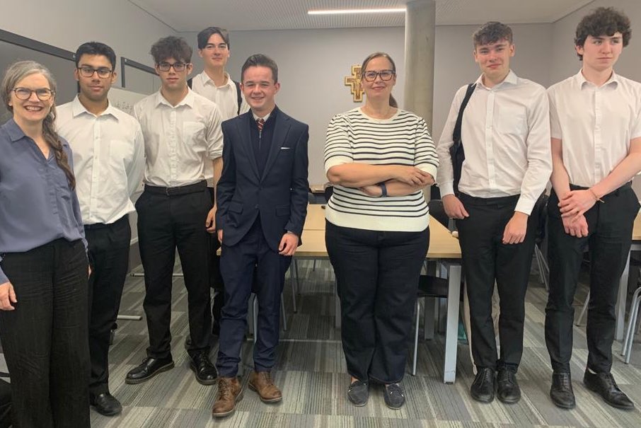 St Benedicts Careers (@benniescareers) on Twitter photo Kirsten Allan with members of the Law Society <a href="/stbenedicts/">St Benedict's School</a> this morning, sharing insights on the bar and the critical skills of persuasion and thinking on one’s feet! Conor Dolan (OP21) now <a href="/UCL/">UCL</a> and a delegate to Madrid’s #WUDC, also part of the audience  <a href="/BenniesDevelop/">St Benedict’s Development & Alumni Relations</a>  Kirsten Allan with members of the Law Society <a href="/stbenedicts/">St Benedict's School</a> this morning, sharing insights on the bar and the critical skills of persuasion and thinking on one’s feet! Conor Dolan (OP21) now <a href="/UCL/">UCL</a> and a delegate to Madrid’s #WUDC, also part of the audience  <a href="/BenniesDevelop/">St Benedict’s Development & Alumni Relations</a> 