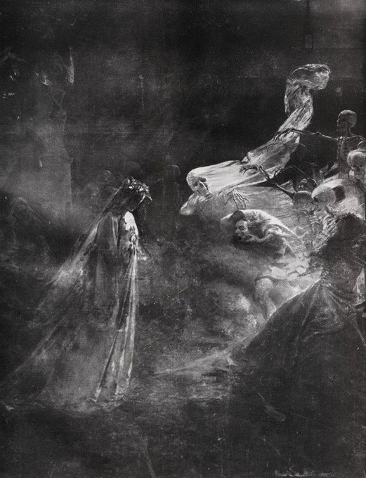 1. UNDEAD WEDDINGS It was thought that dying unmarried, or unforgiven by one’s parents, could lead to a person returning as a #vampire (Jan Louis Perkowski, The Darkling: A Treatise on Slavic Vampirism). Weddings are an important part of vampire lore #fairytaletuesday