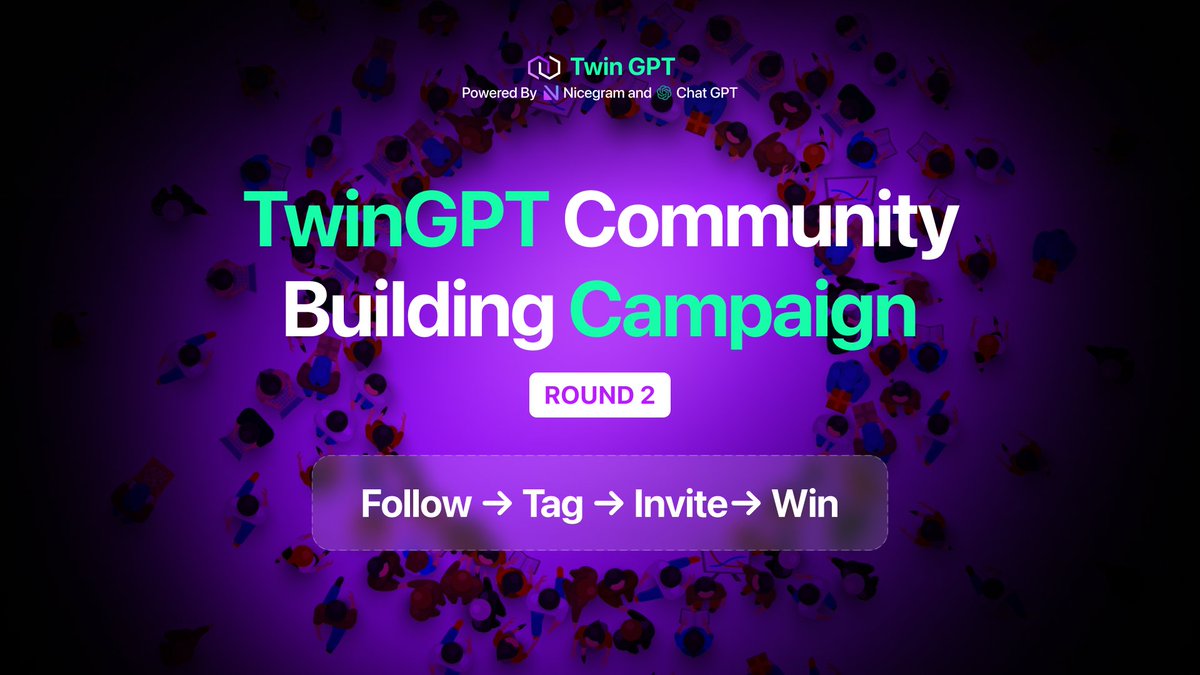 airdropblogs's tweet photo. 💥#Airdrop: TwinGPT Giveaway 

💰Rewards
- $10 USDT each to 40 random participants 

🔗Airdrop Link: https://t.co/m29XhgoD64

- Like share and tag friends 
- Distribution date: June 30, 2023

#airdrops #crypto #airdropblogspot #btc https://t.co/0hgib2e79m