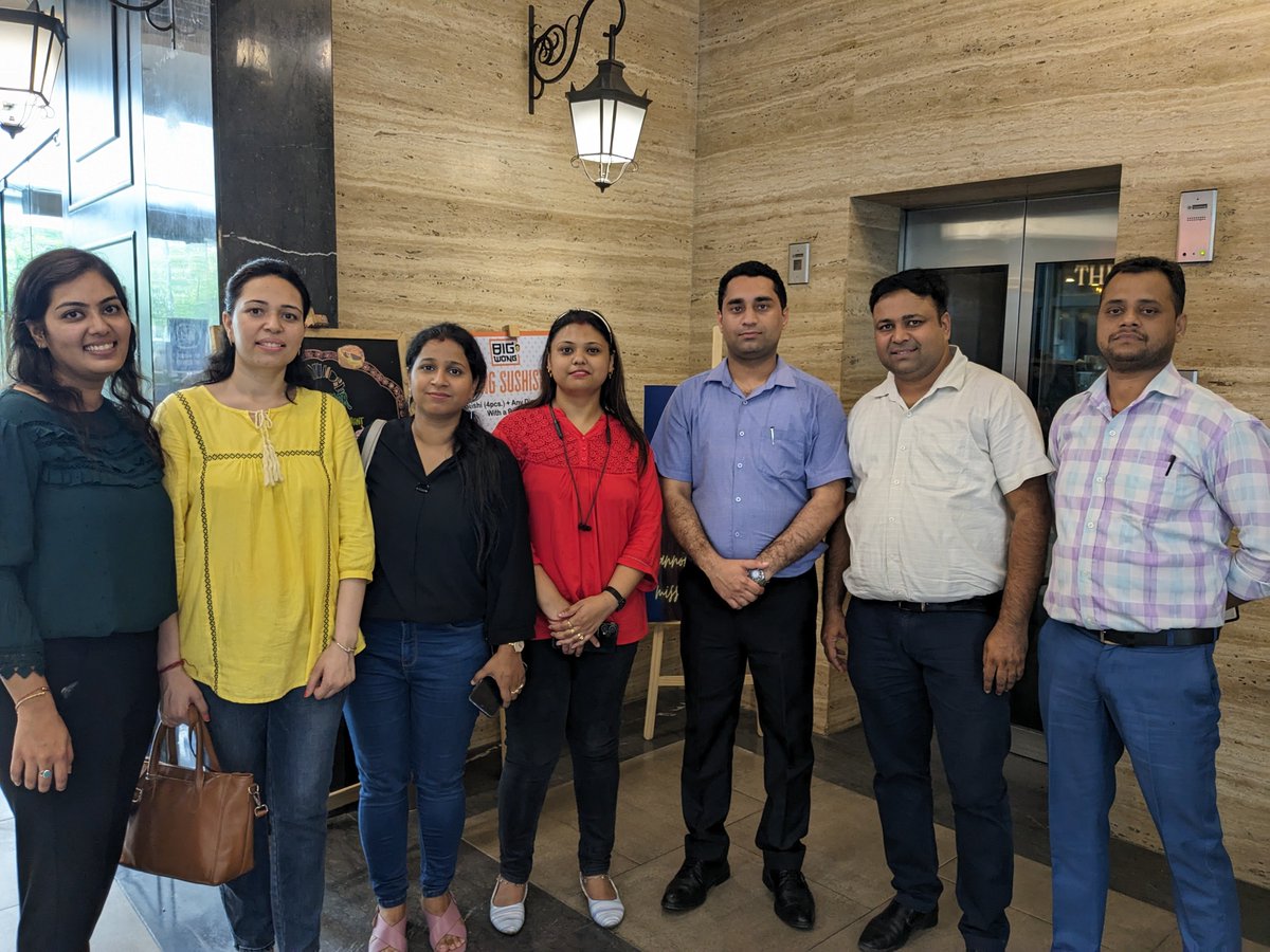 Kiet_edu's tweet photo. #KIET_Group_of_Institutions took a significant step in prioritizing #employee #welfare and fostering strong relationships. Along the same line, the #Computer_Science_Department organized a #team_lunch at Ghoomar Restaurant.
#KIETGZB #kietengineeringcollege #KIET #AKTU #AICTE https://t.co/cSnIaTy4lJ