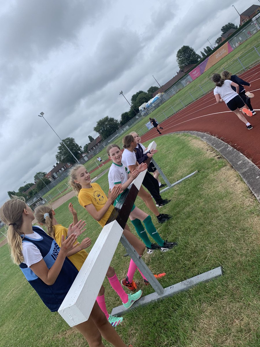 We are down at @east_cheshire for day 1 of quadkids and we have rain! Typical- but it doesn’t stop us from having fun! Well done to all schools and pupils 🏃‍♀️