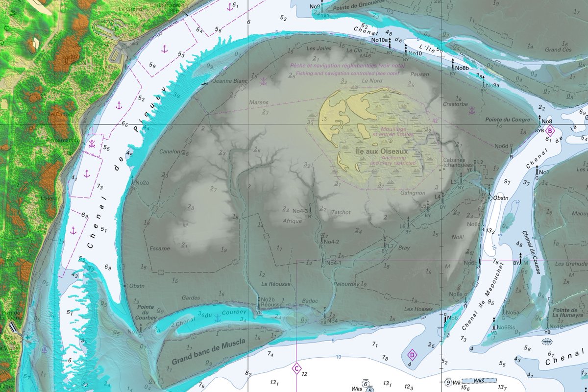 shom_fr's tweet photo. #Litto3D | Arcachon comme si vous y étiez !
🌞L'été se profile même dans nos données avec la mise en ligne des #OpenData Lidar pour le bassin d'Arcachon.
Elles enrichissent le référentiel géographique littoral de la région @NvelleAquitaine 👍 https://t.co/fxiajg9aqH