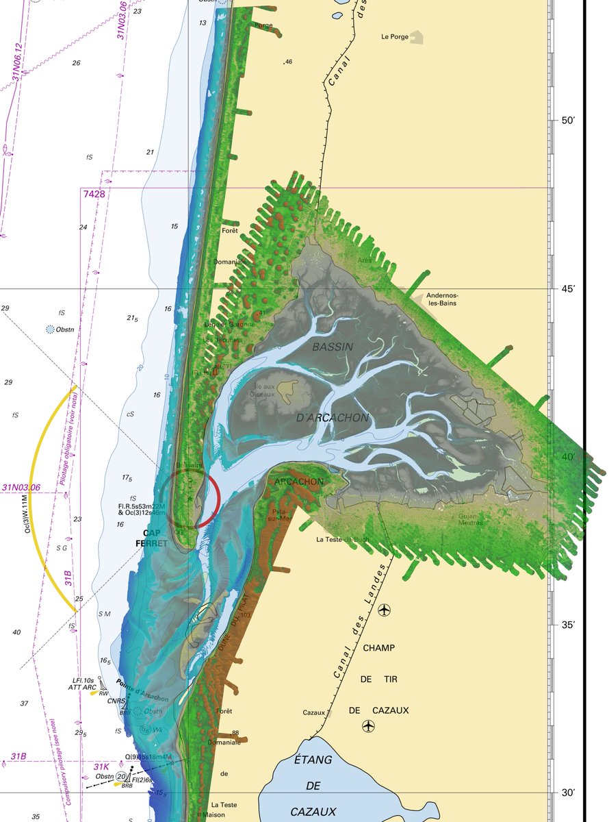 shom_fr's tweet photo. #Litto3D | Arcachon comme si vous y étiez !
🌞L'été se profile même dans nos données avec la mise en ligne des #OpenData Lidar pour le bassin d'Arcachon.
Elles enrichissent le référentiel géographique littoral de la région @NvelleAquitaine 👍 https://t.co/fxiajg9aqH