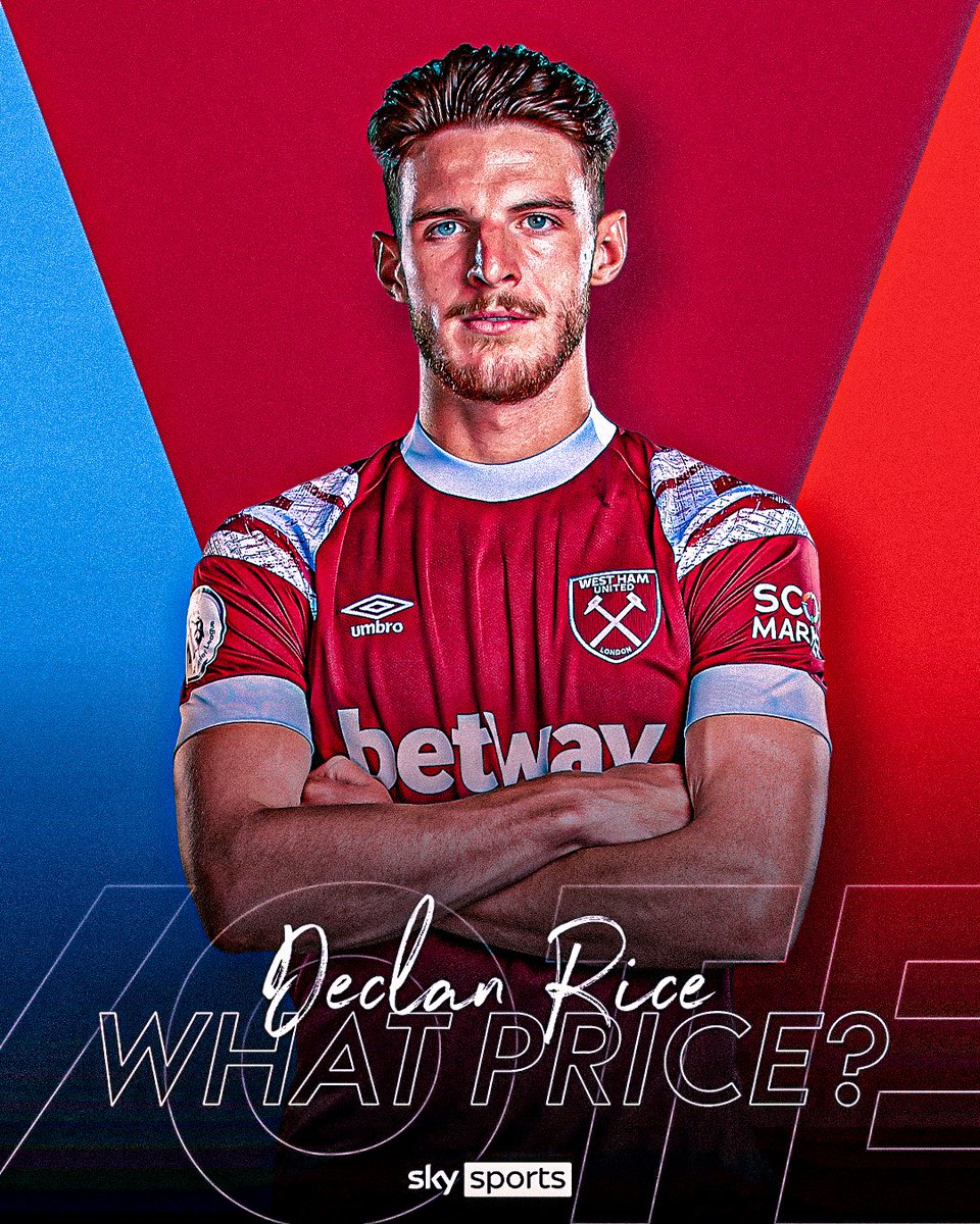 You're West Ham...what is your asking price for Declan Rice? 👀💰