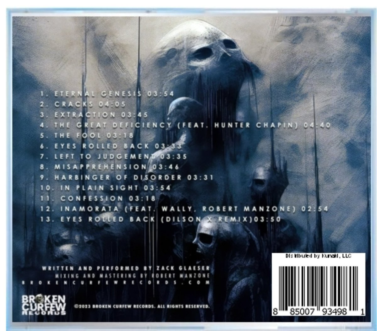 BrokenCurfew's tweet photo. EXTRACTION by GLAE, the most recent CD print is live on Broken Curfew Records! Only $9 USD for 13 solid heavy af tracks and some STICKERS. Check it out here: https://t.co/MfyZdiKSE4

#deathcore https://t.co/7Kctu1Gjva