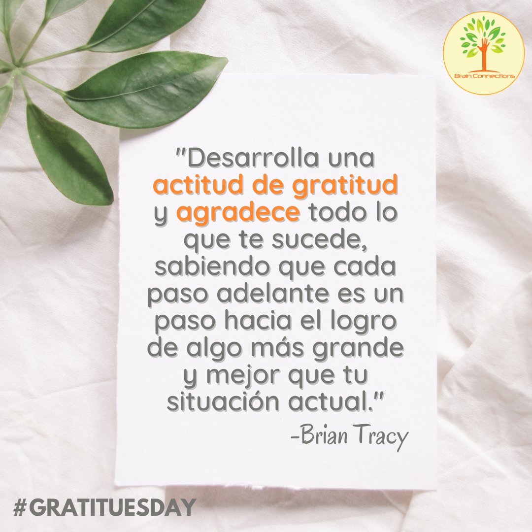 prcounselor's tweet photo. ¡Es GRATITUESDAY!

Cada pequeño logro se convertirá en tu meta.

#BrainConnections #Neuroeducación #Gratituesday #Gratitud #Gracias https://t.co/p92fPtg8Ls