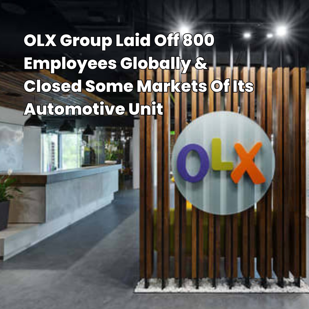 Olx Group shuts down some markets, resulting in 800 job cuts worldwide. Despite $1B in revenue and 84% growth in H1 2022, the OLX Autos division couldn't achieve profitability.
#JobCuts #startup #news #olx #OLXAutos #Jobs #auto #Funding #closed #ottoserves