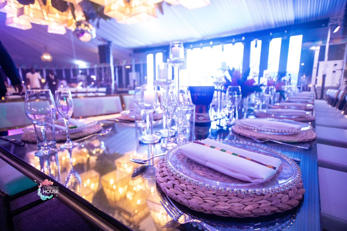 CharterhouseGH's tweet photo. The 2023 Afreximbank Annual Meeting Gala Dinner at @labadibeachhotel - powered by @charterhousegh - Creating magic at every touchpoint.
#aam2023 #charterhousegh #eventsinghana #ghevents #corporateevents #dinner https://t.co/PwSJVtwq1q