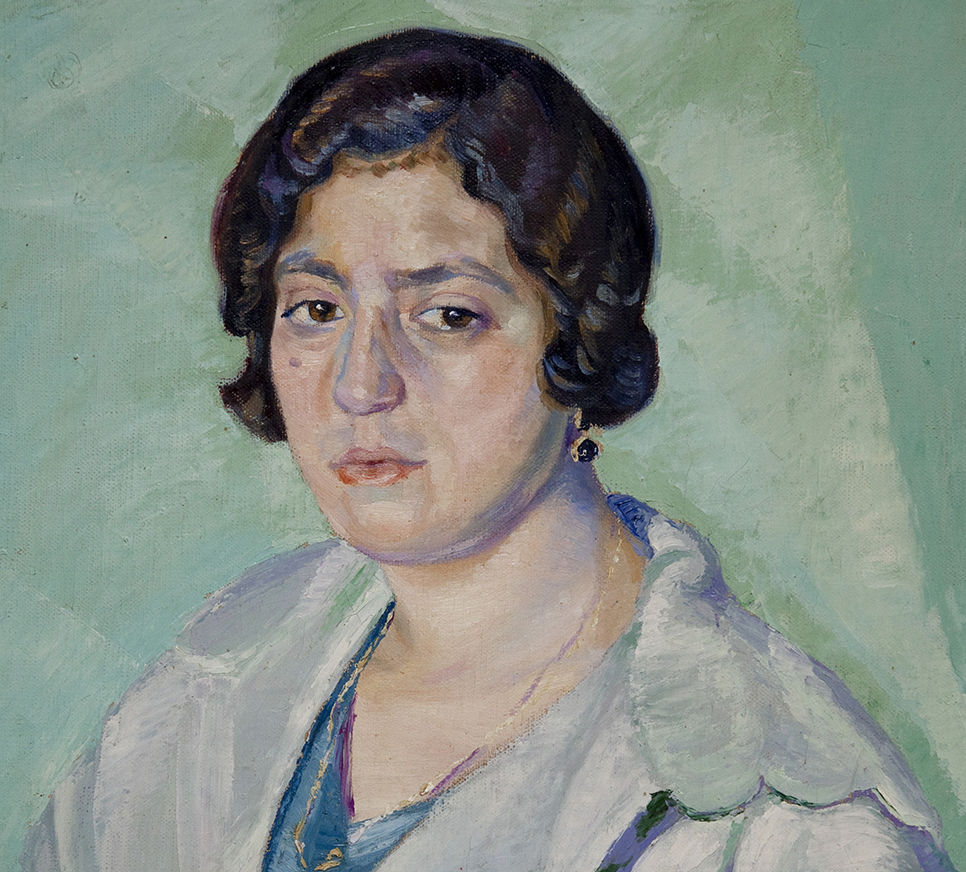 MuseoIbanezAlm's tweet photo. 1/3 #NotasdeArte: Hoy os traemos una nueva obra perteneciente a la #coleccionIbañez. 

🖼 Retrato de Carmen Herreros, prima del artista, 1924. Óleo sobre tela. 

Si no sabes el autor, sigue 🧵que te lo decimos... https://t.co/i7lzWg3cq1