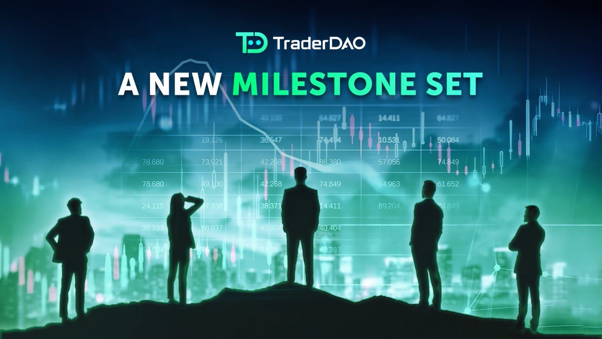 🎯 The journey of a thousand miles begins with a single step.

Today, we at #TraderDAO have set a new milestone, paving the way for a thrilling adventure into the unknown realms of the crypto universe.

Let's traverse this path together, one milestone at a time! 🚀

#Crypto