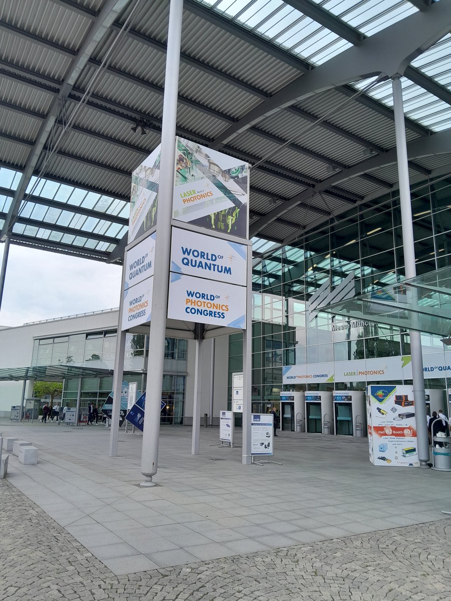 Unser Team ist in München. Viel zu erleben auf der LASER, automatica, LiM Conference (🔺️BIAS Vorträge)