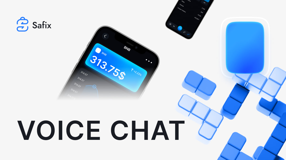 SafixWallet's tweet photo. VOICE CHAT BEFORE THE START OF LISTING!👾

The listing starts today at 15:00 UTC, and we decided to hold a voice chat to chat a bit and get motivated for a cool start 🔥

We will start the voice chat at 14:30 UTC.
https://t.co/jW7HLuhSn5 https://t.co/zcPJVnvt3S