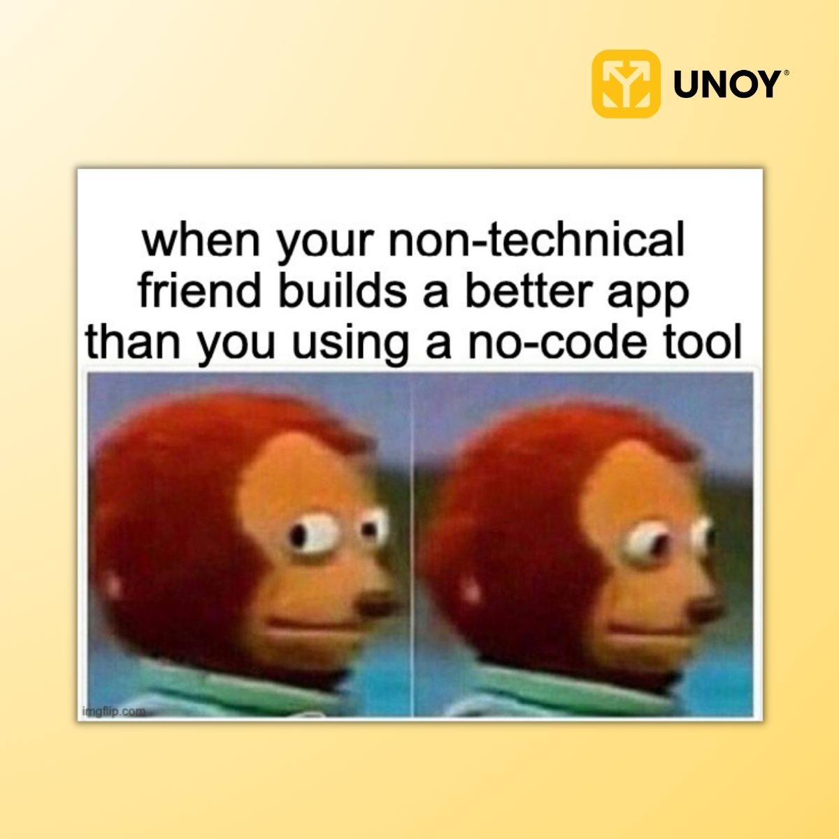 Unoy_io's tweet image. No-coding is for everyone 🚀
Try it out now -&amp;gt; unoy.io 💫
#nocode #buildwithoutcode #innovation