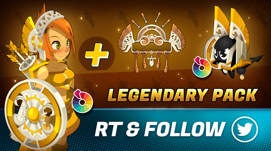 DOFUSTouch_EN's tweet photo. 🌟 Be sure to let everybody know that you are a legend! RT+Follow for a chance to win a Legendary Pack!
🔗 https://t.co/h1Wb7aB8Ai https://t.co/jWSZ3trJe2