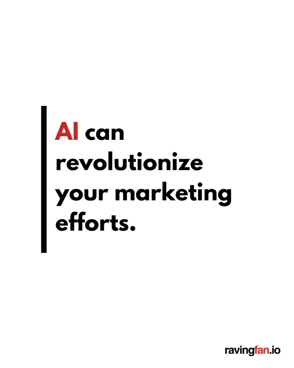 Unlock the power of AI for your marketing strategy and witness the revolution! 🚀💡 Let artificial intelligence amplify your efforts and take your business to new heights. #AIRevolution #MarketingStrategy #FutureTech Interested in harnessing the potential of AI for your mark ...