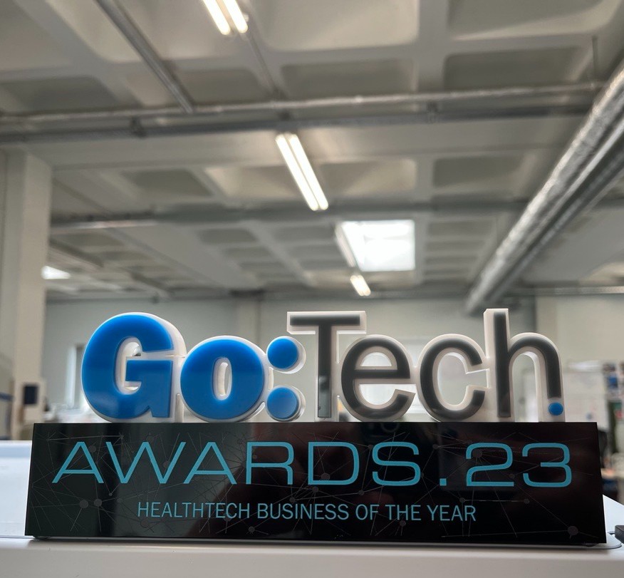 LimbsandThings1's tweet image. Our #GoTech23 HealthTech Business of The Year Award in pride of place. A great way to honour our team&apos;s innovations and hard work and to acknowledge our place as a HealthTech business leader!

#MedicalSimulation #HealthTech