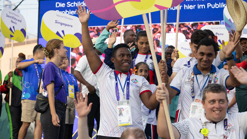 EUSchwerbehind1's tweet photo. Special Olympics - Es gibt noch viel bei der Inklusion zu tun / #Behinderung #Inklusion #Deutschland #Hilfe #News #Berlin #Newsroom #Berlin2023 #UnbeatableTogether #SpecialOlympicsWorldGames #ZusammenUnschlagbar #SWOG2023 #Olympics #Special #World https://t.co/MAF6dg1cEZ https://t.co/mW1nmnsyao