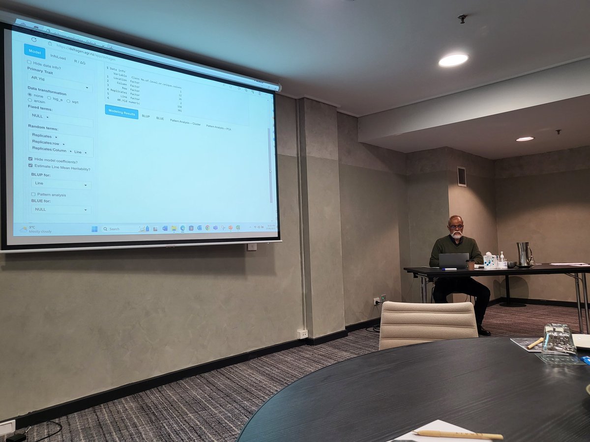 VNArief's tweet photo. Dr Zulfi Jahufer &amp; Prof Scott Chapman presented DeltaGen &amp; INVITA at the GRDC workshop in Canberra. #deltagen #invita https://t.co/v0rGn1Rvq8