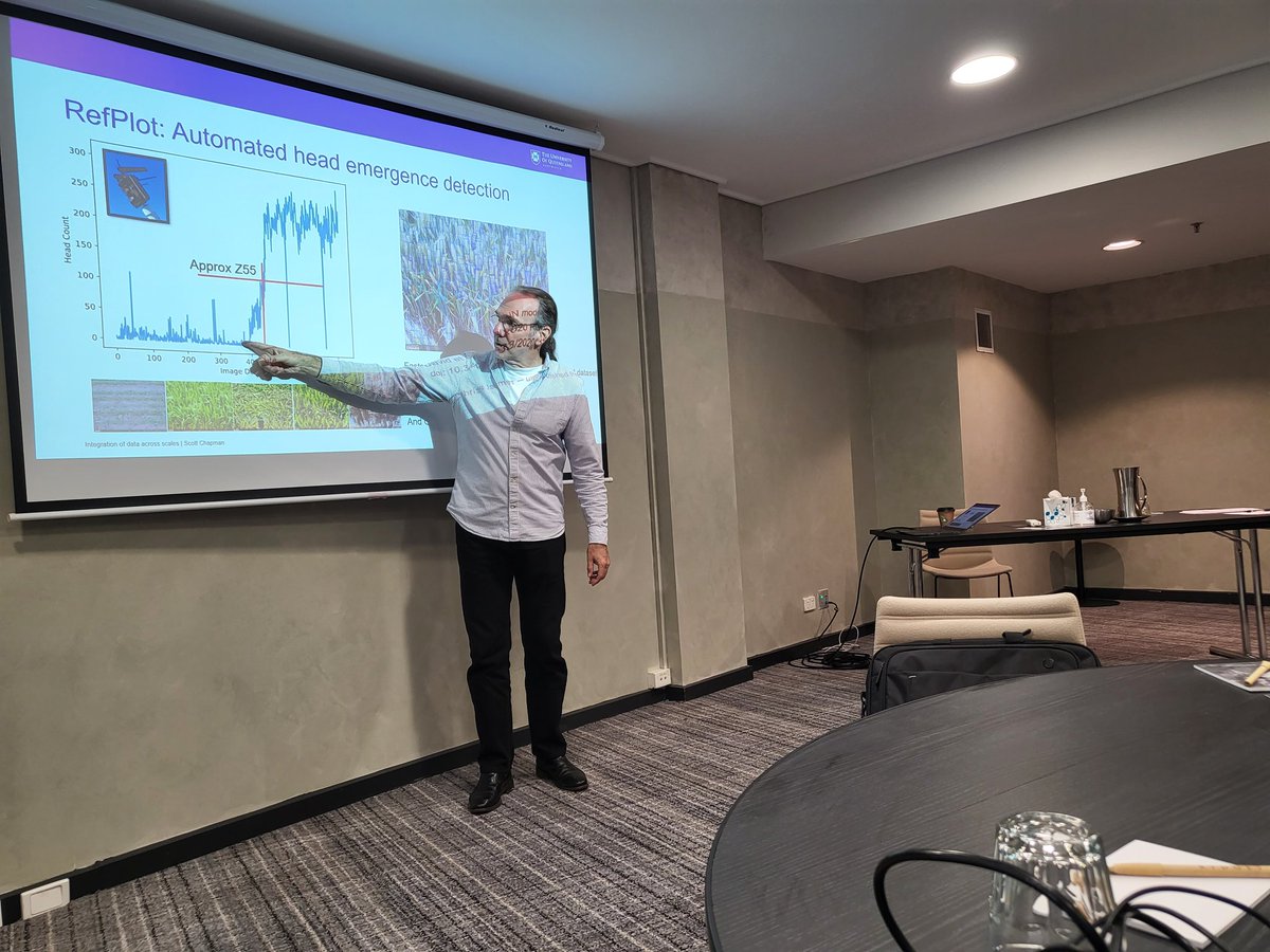 Dr Zulfi Jahufer &amp; Prof Scott Chapman presented DeltaGen &amp; INVITA at the GRDC workshop in Canberra. #deltagen #invita