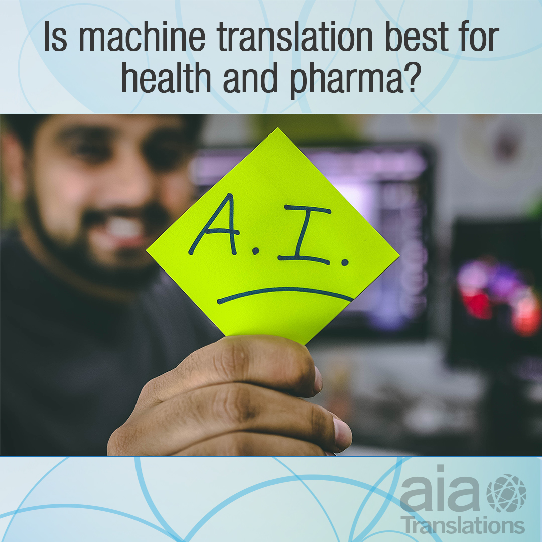 Is machine translation best for health and pharma?
aiatranslations.com/post/is-machin…