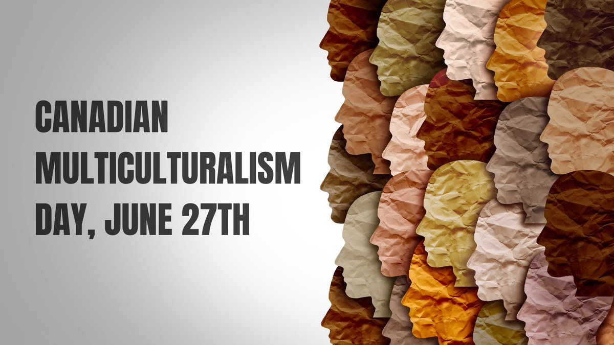 Happy Multiculturalism Day! On June 27th we celebrate the diverse cultures and traditions that make our community so unique and special. #DiversityIsOurStrength #CelebratingDiversity #TogetherWeAreStronger